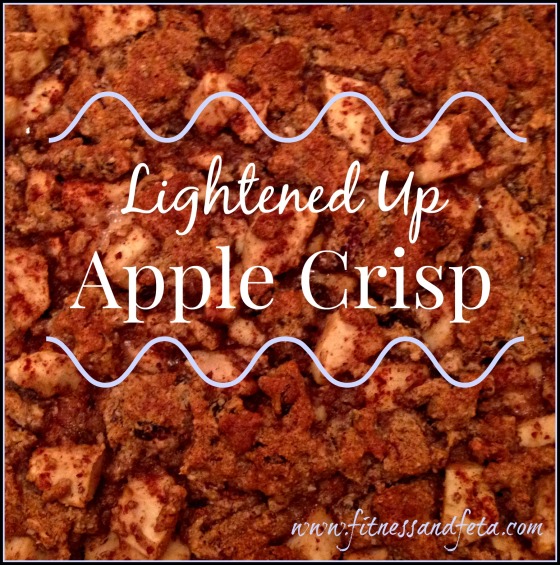 Lightened Up Apple Crisp